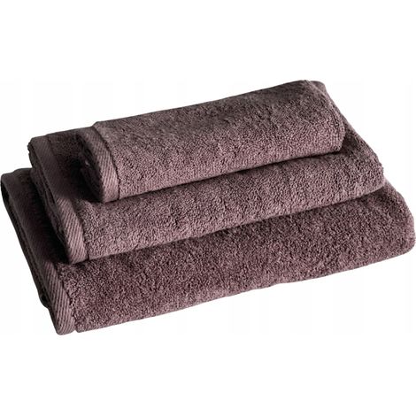 Set di 3 asciugamani in cotone, morbidi e spessi, ideali per hotel e SPA, nelle misure 30x70, 50x90 e 70x140. (1/5)