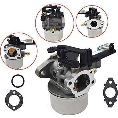 Carburateur pour Moteur Briggs & Stratton Modèles 111P02 111P07 590948 591137 (1/4)