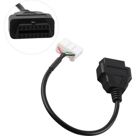 Adattatore connettore a 20 pin per cavo diagnostico automobilistico per Tesla Model S/X 2012-2015, lunghezza 31 cm.