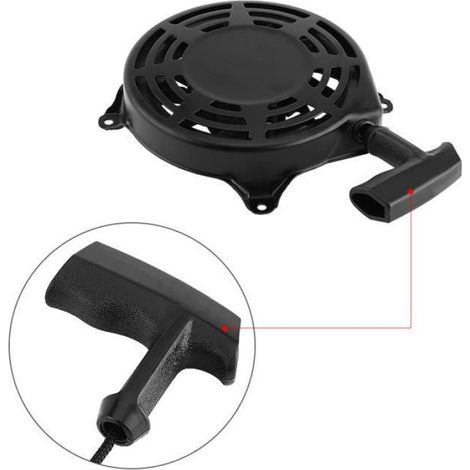 Démarreur - 497680 - Pour Moteur Générateur - 140 x 115 x 22 mm - Noir - 1 Pièce (1/3)