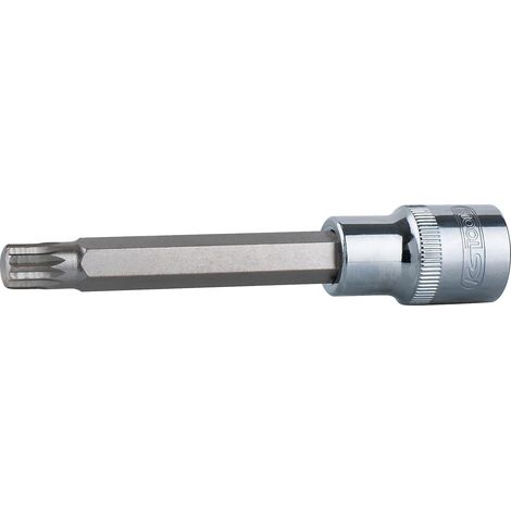 Douille tournevis XZN, Longueur 110mm M5 - Version longue - En Chrome Vanadium - Finition chromée (1/2)