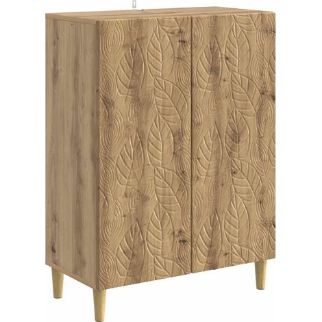 vidaXL Credenza Rovere Artigianale 66 x 34,5 x 90 cm