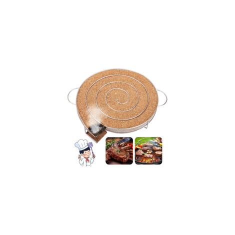 Générateur de fumée froide pour fumoir – Acier inoxydable – Dimensions 28x18x4 cm – Compatible avec barbecues – Fumage viande et poisson (1/5)