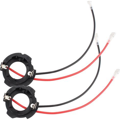 Adattatore LED H7 con staffe di fissaggio per fari, compatibile con Golf 5 MK5 GTI Jetta (1/5)