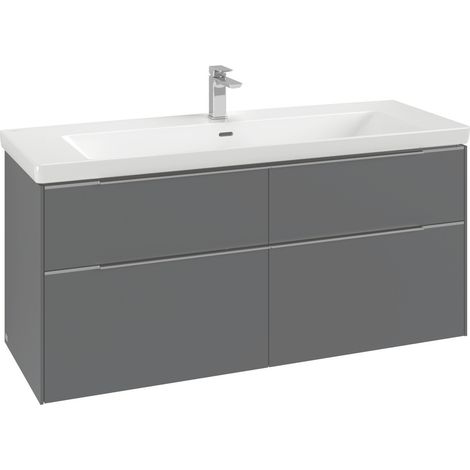 Villeroy & Boch Subway 3.0 armoire sous lavabo, 4 tiroirs, (1/2)