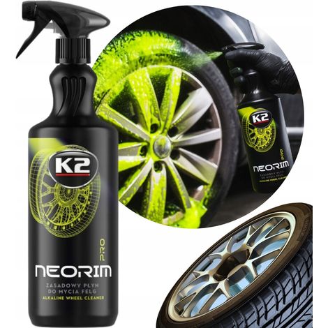 021502 K2 D1011 neorim PRO Detergente alcalino per cerchi e pneumatici 1L (1/5)