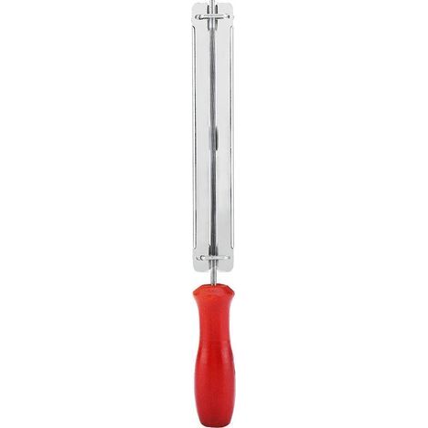 Lime Pour Affûtage Chaîne Tronçonneuse - Acier Haute Qualité - Diamètre 4 mm - Manche Bois - Pour Affûtage Précis - 1 Pièce (1/5)