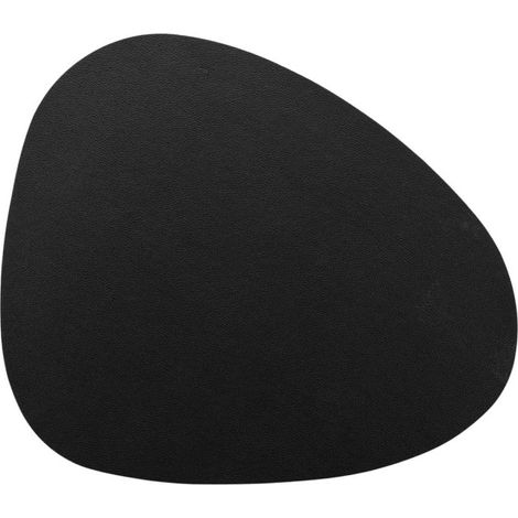 Set de Table Uni "Galita" 37x45cm Noir (1/4)