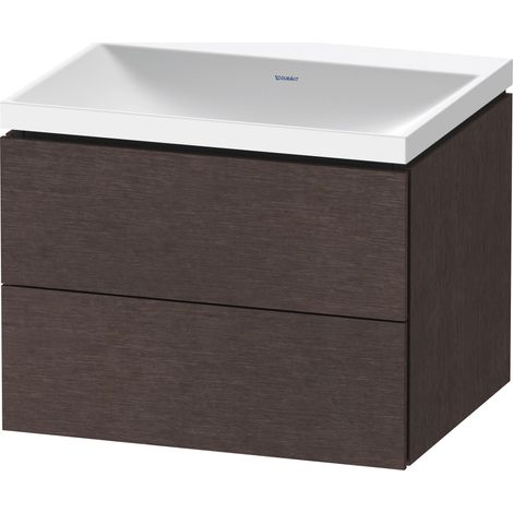 Duravit L-Cube conjunto en c suspendido, 2 cajones, sin