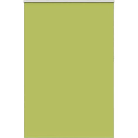 Verdunkelungsrollo Grün 145x230cm Stoffbreite 141,6cm Polyester