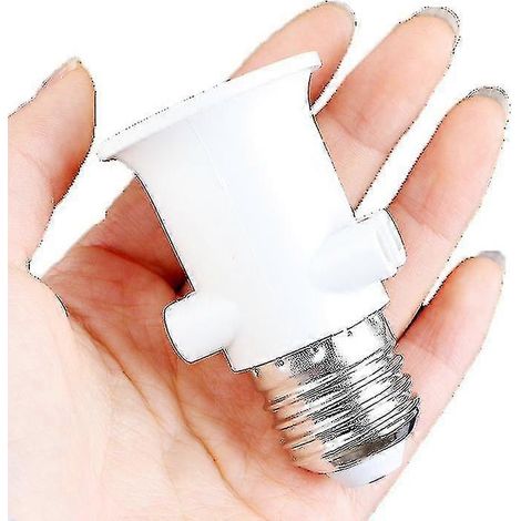 Adaptateur de douille E27 AC100-240V avec prise européenne (1/5)