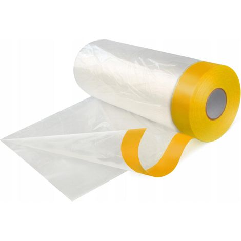 Film de protection anti-décollement avec ruban adhésif 55 cm x 33 cm Speedy Mask