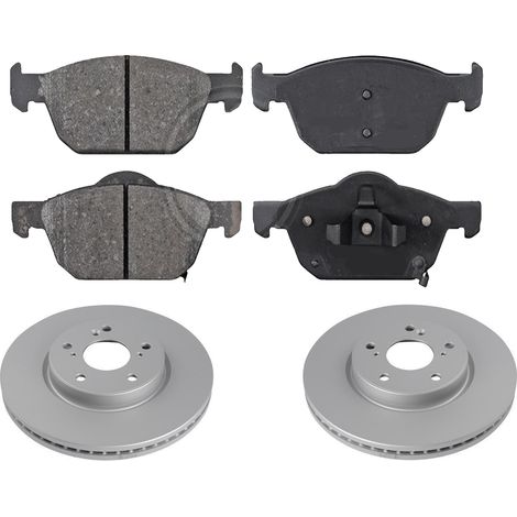 KIT FRENI ANTERIORI compatibile con HONDA CIVIC X (FC,FK) - DISCHI + PASTIGLIE OEM: FDB4868 / 18310 /SOSTITUZIONE DIRETTA/BASSA POLVERE/SILENZIOSO (1/5)