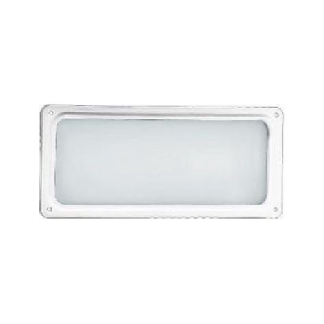 Wall recessed COC No grid IP65 E27 42W Bianco