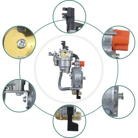 GX160 168F GX200 170F 3-5KW LPG output Multi-fuel liquid water pump Kafka carburetor