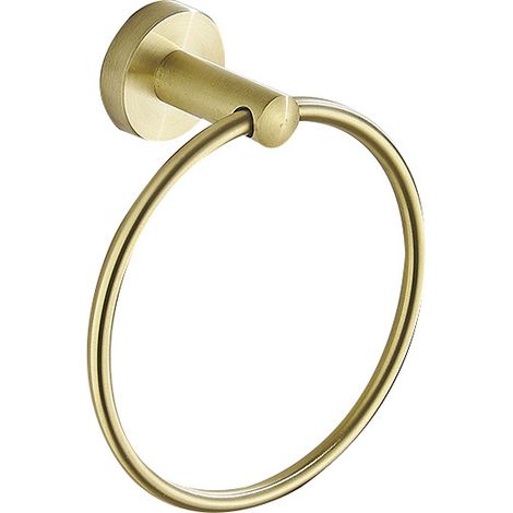 Handtuchring, moderner Handtuchhalter für die Badezimmerwand, Edelstahl 304