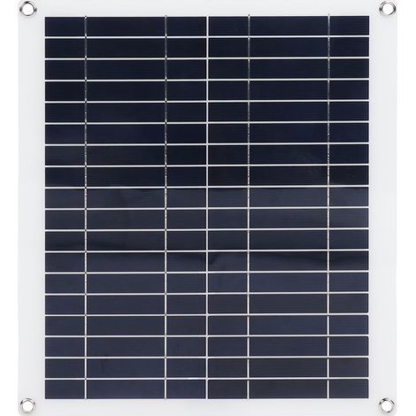 Kit panneau solaire photovoltaïque 100 W, chargeur solaire portable pliable 20 W avec contrôleur 100 A pour téléphone portable et voiture (extérieur). (1/5)