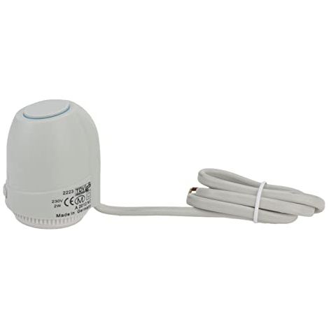 Attuatore termico elettrico, 2 W, IP54, collettore chiuso, impermeabile, valvola termostatica per riscaldamento a pavimento per sistema di riscaldamento