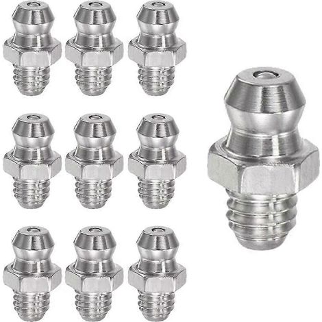 Kit de graissage hydraulique direct avec 10 câbles graisseur de 18 mm de hauteur alimentation machine. (1/4)