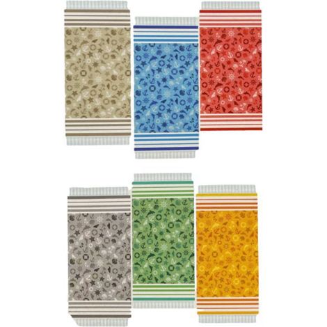 Trade Shop - STRANDTUCH SOMMER DÜNNES HANDTUCH SPORT STRAND POOL VERSCHIEDENE FARBEN 90X170 - (1/3)