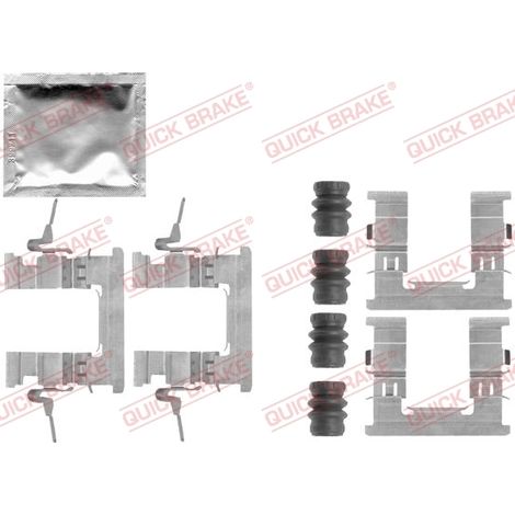 Kit d'accessoires, plaquette de frein à disque Quick Brake 109-1853 NISSAN
