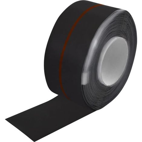 SW-Stahl 62016L Mutli-Tape für Notreperatur I Reparaturband 25,4 mm Breite I Silikon-Band zum Abdichten I selbstverschweißendes Isolierband schwarz I Klebeband UV-Beständig