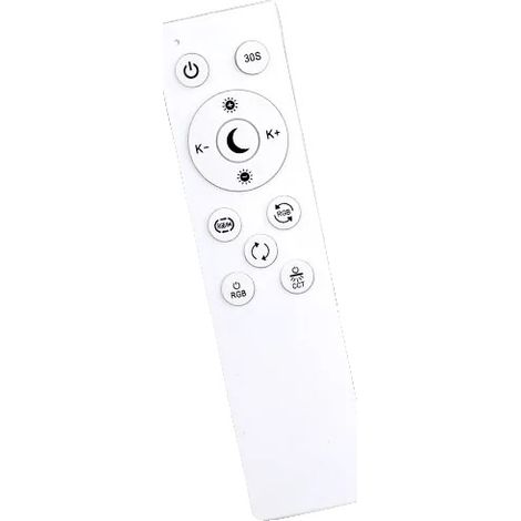 Panel de luz de techo, regulable, retroiluminación RGB, colores intercambiables, 40 W (1/2)