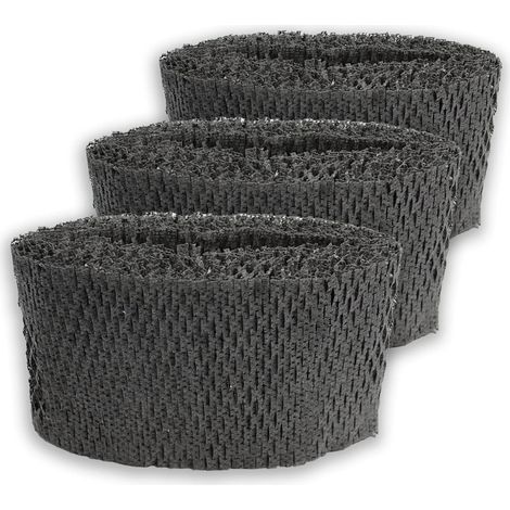 Packung mit 3 Ersatzdochtfiltern, kompatibel mit den Luftbefeuchtern Philips HU4102, HU4801, HU4802, HU4803, HU4811, HU4813 und HU4814, Teilenummer FY2401/10 (1/5)