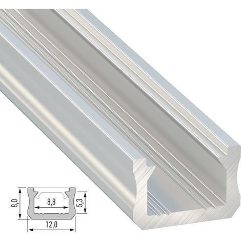 Profilo Alluminio Tipo X 2,02M (1/5)