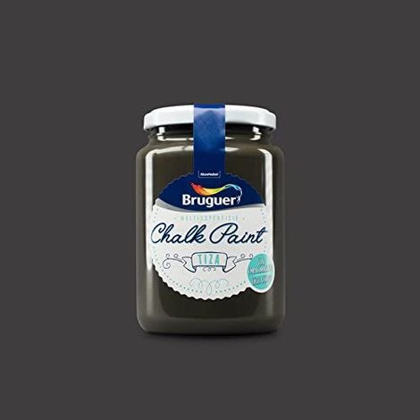 Bruguer Pintura a la tiza Chalk Paint Casi Negro 400 Ml