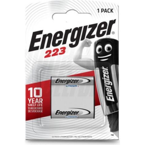 Batteria litio crp2 6v alta durata alpha elettronica ple-crp2 fotocamere sensori