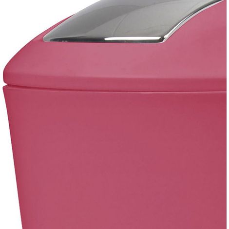 Poubelle a bascule 5.6 L 19 x 28 cm Flic Flac framboise (1/3)