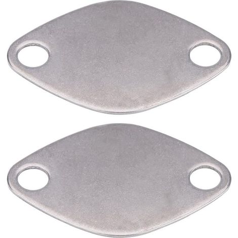 Bloc obturateur de valve d'EGR,Kit de Plaque d'Obturation de Valve avec Joint Plaque de Blocage pour Voiture+plaque vanne egr 1.6 hdi obturateur vanne egr 1+plaque obturation vanne egr 1+obturateur e (1/5)