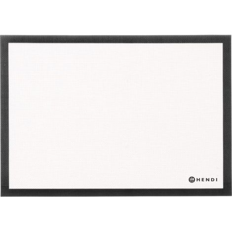 Tapis de cuisson antiadhesif, reutilisable, -40°C a 250°C, 300x400mm, silicone et fibre de verre (1/2)