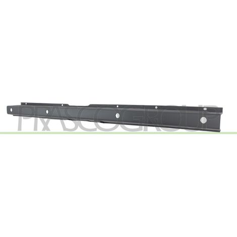Pare-choc arrière central gris clair avec trous radars Fiat Ducato depuis 2006