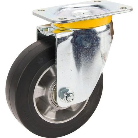 Roulettes pour charges lourdes à bandage en polyuréthane TENTE 4680IEP160P63 (1/4)