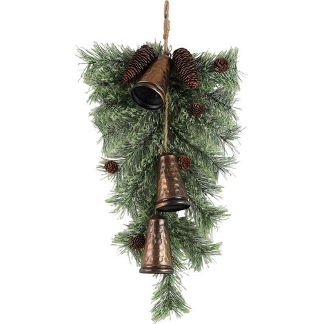 Cloche de Noël réaliste à l'envers 61 cm (1/5)