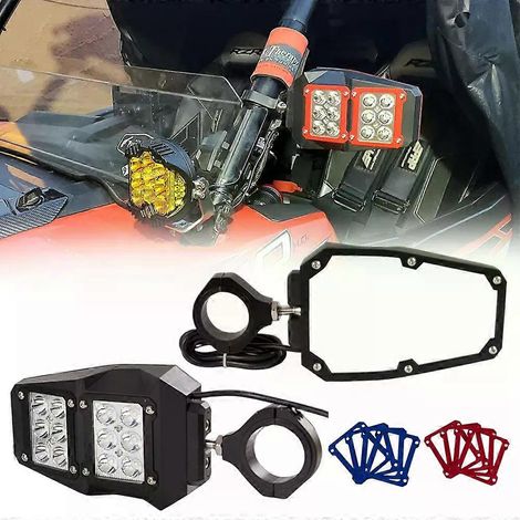 UTV-Rückspiegel mit LED-Beleuchtung für Polaris RZR XP 1000, Yamaha Rhino, Honda Pioneer Talon, Kawasaki Teryx 175 / 2 Bar (1/4)