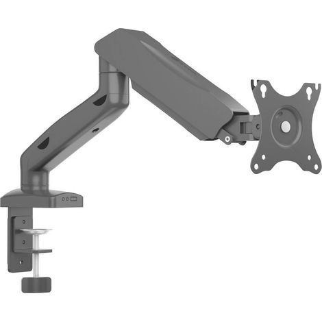 ICY BOX Support de table pour écran 1 81,3 cm (32) gris, argent réglable en hauteur (1/3)