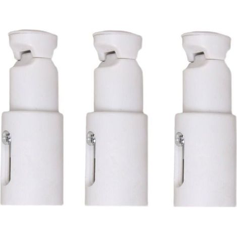 Fixations pour radiateur – Lot de 3 – Réglables, économiseurs d'espace – Installation facile (1/4)