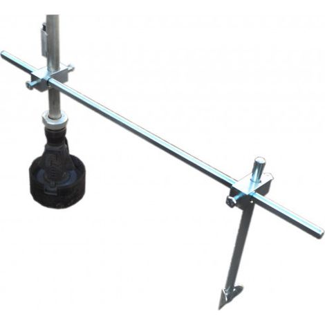 Marqueur de distance pour perforateur de paillage