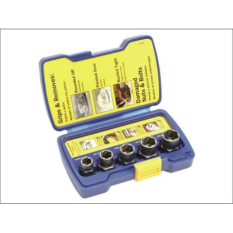 Bolt Grip Fastener Remover Base Set 5 Piece IRW10504634 (1/2)