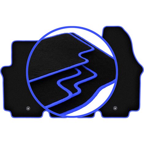 CARLUX-BLUE Automatten für: Opel Vivaro Transporter (2001-2014)