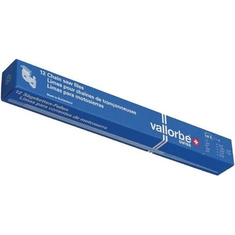 Lot 12 limes rondes affûtage 4.8mm Vallorbe