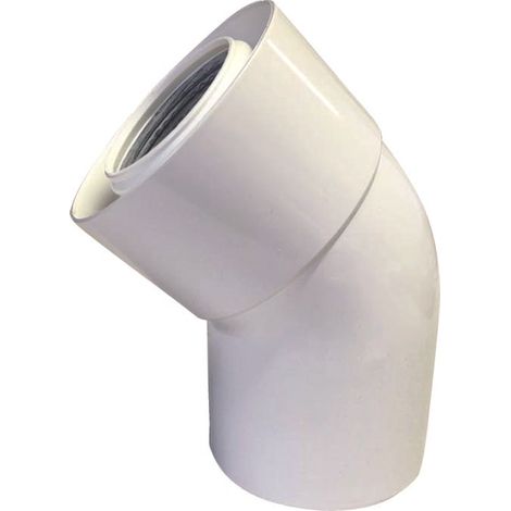 Courbe coaxiale 45° mf