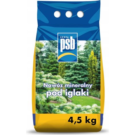 Concime granulare primaverile per conifere 4,5 kg