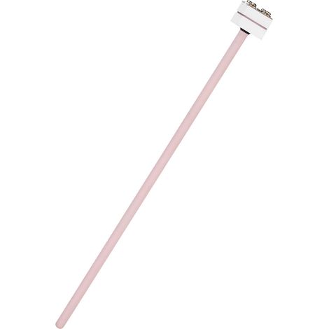 Sonde thermocouple type S 300mm WRP-100, pointe en platine et rhodium, capteur de température à fil fin, usage industriel haute précision, style droit. (1/5)