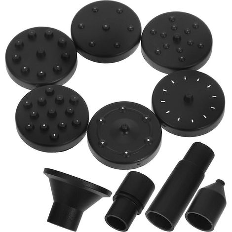 Kit de pompe à fontaine solaire noire pour bain d'oiseaux avec 3 jeux de buses de fontaine (1/5)