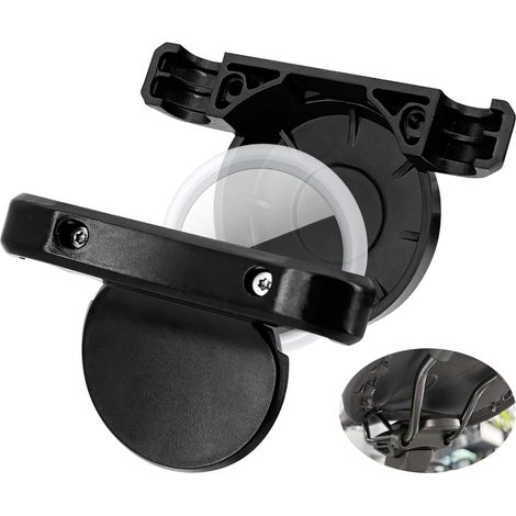 Support de cachette de selle pour vélo Airtag - Support de traceur GPS pour vélo de route - Protection antivol - Pour cachette AirTag - Support de vélo GPS pour VTT - Support de vélo en plastique (1/5)