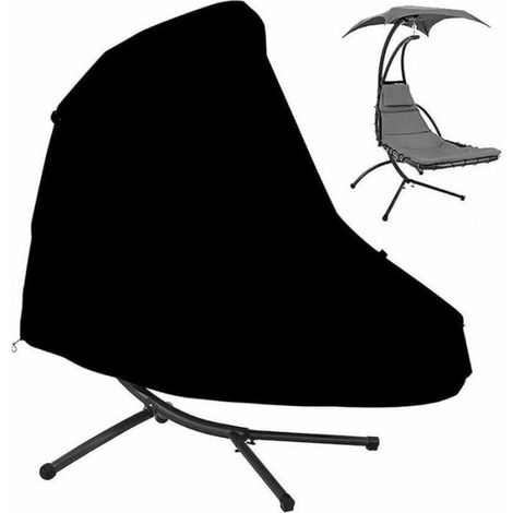 Housse de Chaise Longue Suspendue en Tissu Oxford pour Balancelle de Jardin Vranda Pelouse Protection de Meublesdolaso.. (1/4)